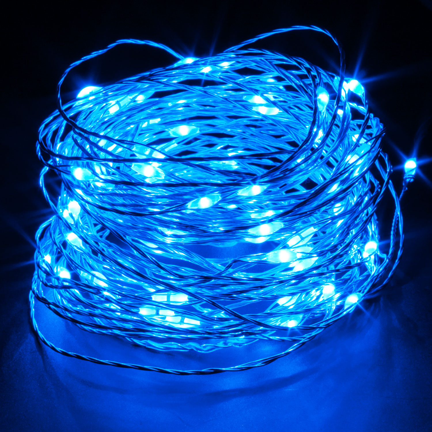 Blue Led String Lights