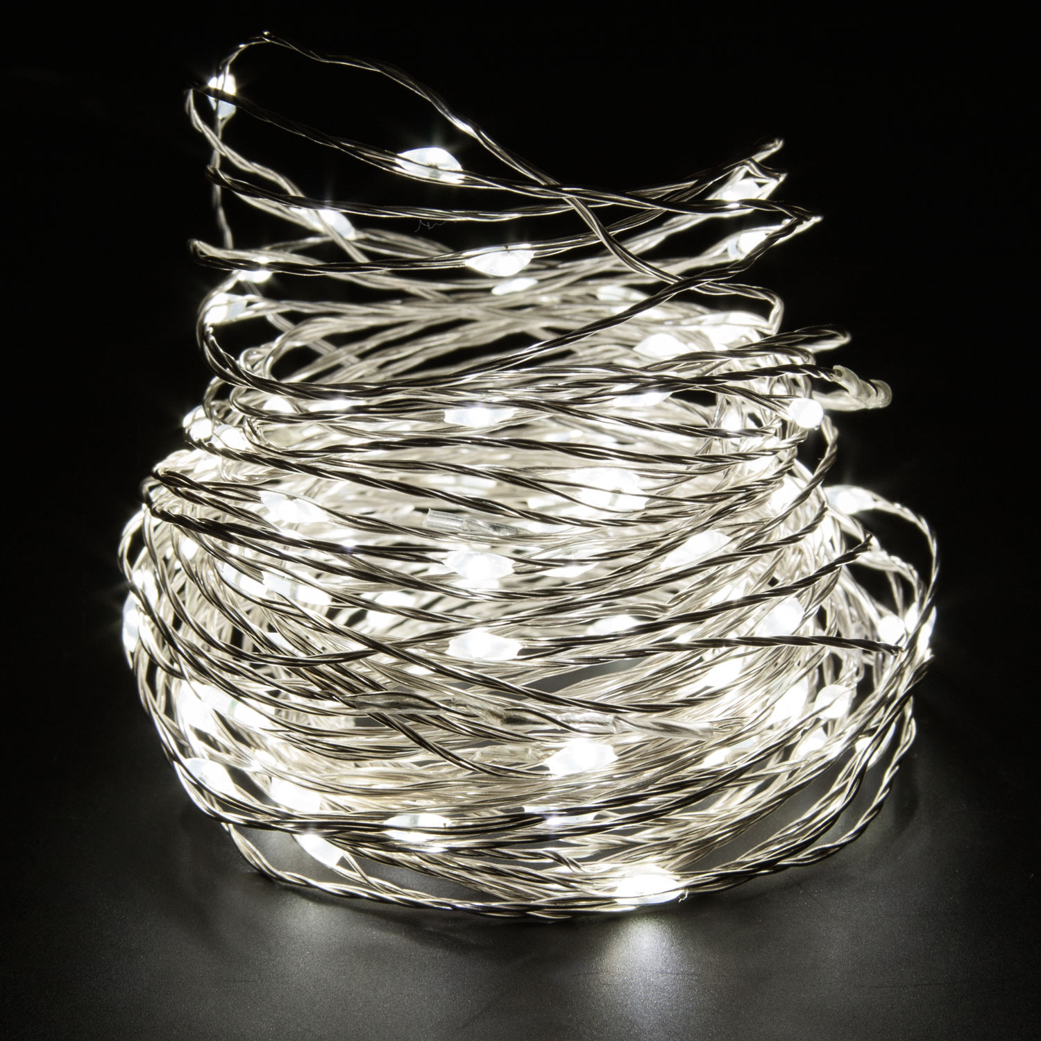 White LED String Lights 32ft