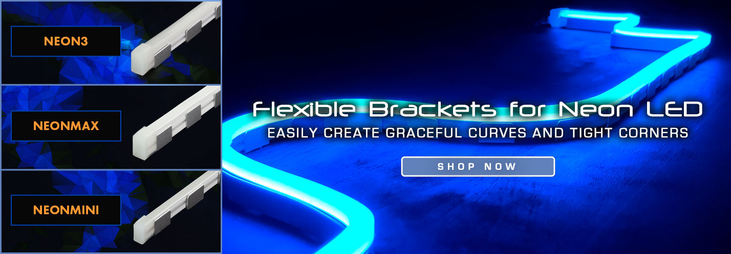 Flexible Brackets for Neon LED