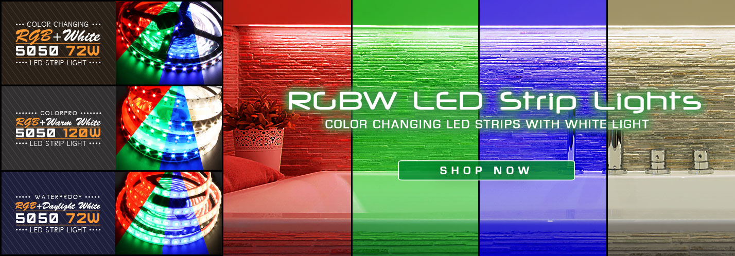 RGBW LED Strip Lights